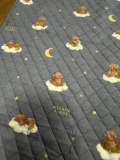 Gelato pique クマ柄 おくるみ　ブランケット