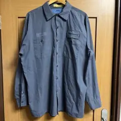長袖ワークシャツ　CINTAS グレー　サイズ　XL 企業物
