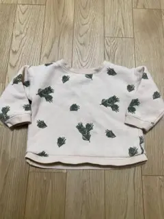 値下げ　organic zoo pine forestトレーナー　2-3Y