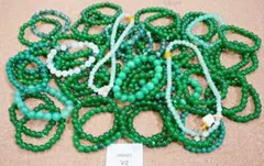 [54A] 緑石 翡翠 等 ネックレス 50点セット Na10-250509A5 54A] 緑石 翡翠 等 ネックレス 50点セット Na10-260426Q2 - メルカリ