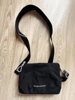studio CLIP ブラックショルダーバッグ