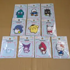 ダイソー サンリオ パイルワッペン 10点セット