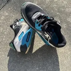 NIKEエアーマックス　スニーカー　水色