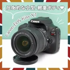 ☘️ショット数少✨️ Canon Kiss X7 一眼レフ 初心者 高画質 軽量