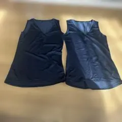 インナーシャツ　バスケ　ブラック　L ２枚