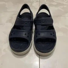 【美品】クロックス crocs キッズ 18.5cm