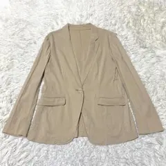 良品✨23区 テーラード 麻 Marini Cecconi 1B ストレッチ