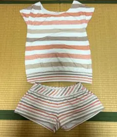 NATURAL BEAUTY セパレート水着 ボーダー 9Mのサムネイル