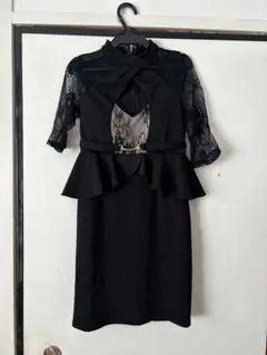 レーストップス ペプラムスカート ナイトドレス