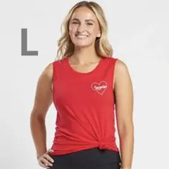 【最新作】JAZZERCISE 赤タンク Lサイズ