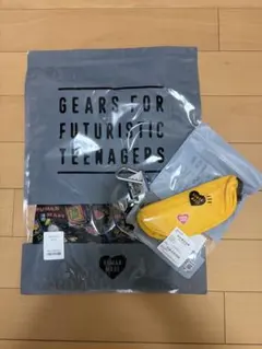 カラビナ付‼️ヒューマンメイド　BOOK TOTE & BANANA POUCHのサムネイル