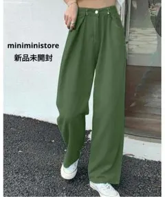 【新品☆未開封】miniministore　ウエストホックデニムパンツ