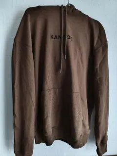 KANGOL ブラウン フード付きパーカー
