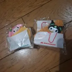 モスバーガー　マイメロディ　クロミ　マスコット