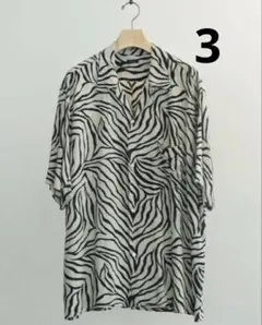 COMOLI 26SS ZEBRA 半袖オープンカラーシャツ 2 - メルカリ
