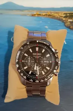 25/9 電池交換済　SEIKO クロノグラフ SSB031 T63-00D0