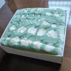 NINA RICCI 花柄毛布 140x200cm