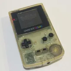 任天堂 ゲームボーイカラー 本体 クリア