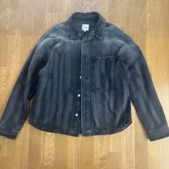 ZARA デニム パッチポケットシャツ ジャケット