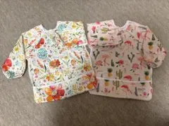 ohbabyka⭐︎子供用防水エプロン 2枚セット