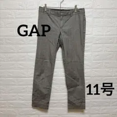 Gap Really ストレッチパンツ グレー チェック柄 レディース サイズ4