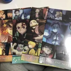 鬼滅の刃✖️くら寿司コラボ クリアファイル４枚セット