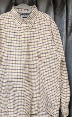 【値下げ】CHAPS チェック柄　ラルフローレン　L　ヴィンテージ　90s