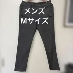 FREDY&GLOSTER メンズMサイズ　スラックス　グレー　チェックのサムネイル