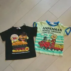 アンパンマンTシャツ 2枚組