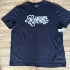 新品　バナナリパブリックBanana Republic Tシャツ ネイビー XLのサムネイル