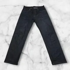 UNIQLO レギュラーフィットジーンズ/セルビッジ 赤耳 カイハラ 31