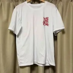 SHEIN ロゴプリント Tシャツ ホワイト L