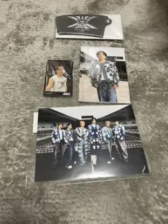 三代目JSB・ スタジアム「ONE」DVD封入特典4点セット とフラッグ