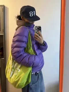 UNIQLO kids パフダウン 平成 Y2K 短丈