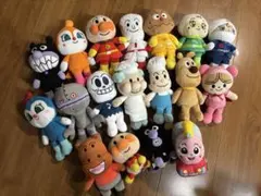 アンパンマン ぬいぐるみ プリちぃビーンズ 18体セット