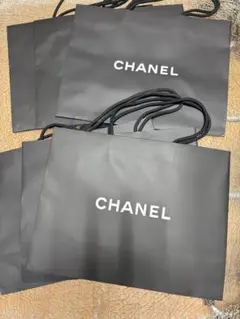 CHANELシャネル　大型ショップ袋　ショッパー 6枚セット
