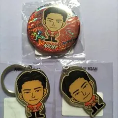 三代目 小林直己 クッション☆レア会場限定KINGDOM 缶バッチ・キーチャーム 三代目 小林直己 クッション☆レア会場限定KINGDOM 缶バッチ