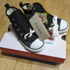 CONVERSE ブラック ハイカットスニーカー