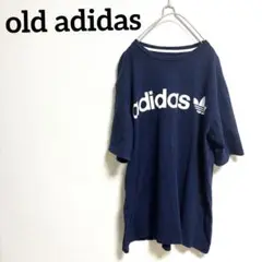 old adidas ロゴ入り　Tシャツ