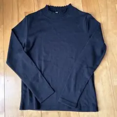 カットソー 長袖 レディース リブ