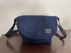 MARK 藍染 ショルダーバッグ 武州正藍染 刺子織