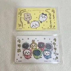 キャラポケ ステッカー ちいかわ  シール ティッシュ 2枚セット