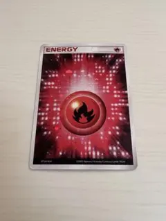 ポケモンカード　アクマグエネルギー炎うずまきホロ