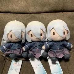 プロジェクトセカイ ふわぷちミニぬいぐるみ 宵崎奏　3点