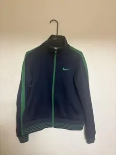 NIKE トラックジャケット ネイビー グリーン