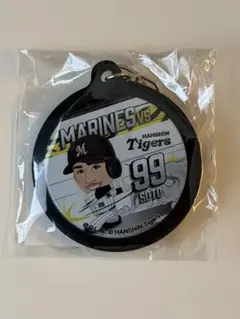 【千葉ロッテマリーンズ】ネフタリ・ソト ラバーキーホルダー(タイガースver.)