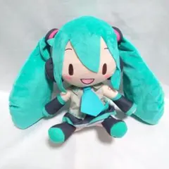 初音ミク ふわぷち Lぬいぐるみ プライズ オンクレ獲得品 - メルカリ