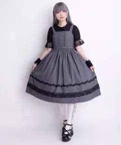 Chalmiere ブリリアントローズジャンパースカート シャルミエール