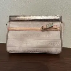 Pinky&Dianne ポーチ ピンク ロゴ入りのサムネイル