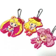 セーラームーン サンリオキャラクター ラバーマスコット 3個セット